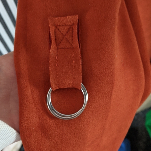 Faux Suede orange jacket - Picture 5 of 5